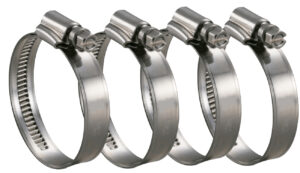 Hose Clamps Stainless Steel Band with Screw